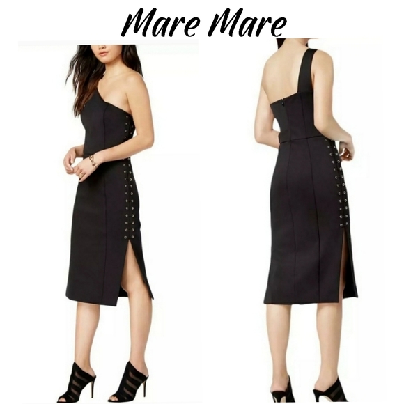NWT MARE MARE Grommet lace up sexy dress. Semi formal / formal bodycon - Picture 2 of 9